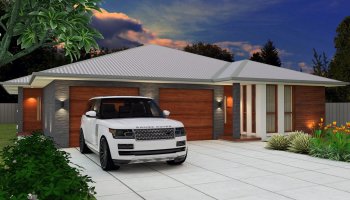 5 Bed | 3 Bath | Dual Key House Plan