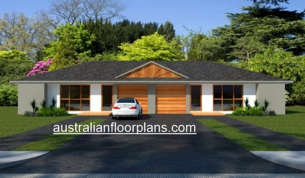 4 Bedroom Duplex House Plan:190DU