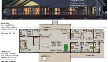 5 Bed | 2 Bath | Australain Homestead 