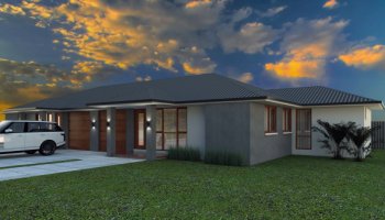 3 X 2 Bed | 5 Bed Modern Duplex Plans