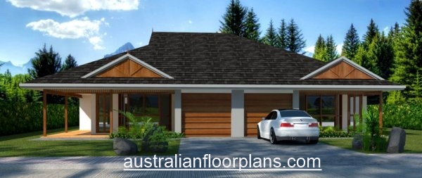 6 Bed Duplex Design House Plan