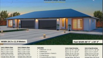 Modern Duplex design 4 BEDROOM