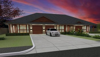 3 Bed X 2 Bed X 2 Bed | 7 Bed Triplex Plans