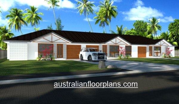 8 Bed Triplex Dual Living Design:344DU