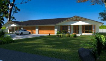3 X 3 Bed X 4 Car | 6 Bed Design Plans