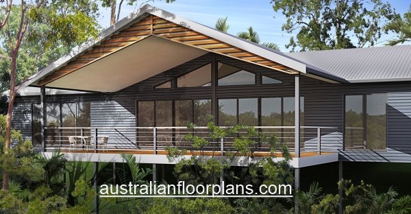 2 Bedroom + 2 Bath House Plan:93.6