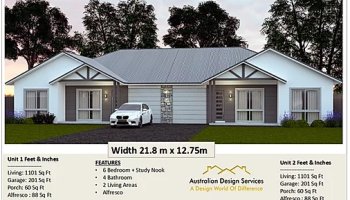Country Duplex Design 