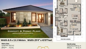  Small Home 2 bed 2 bath floor plans