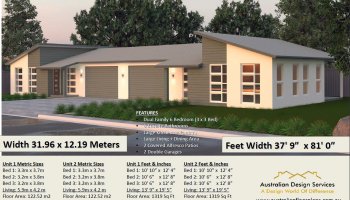 3 Bed X 3 Bed X 4 Bath | 6 Bed Duplex Plans