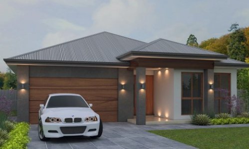 Bedroom Single Storey House Design