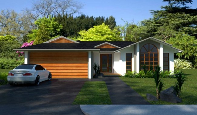 4 Bed Split Level House Plan