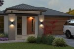 Narrow LOT home design