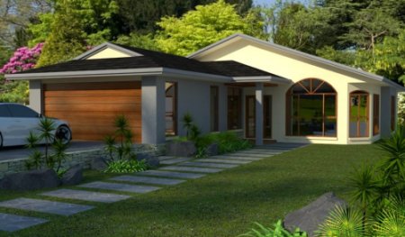4 Bedroom House Narrow Plan