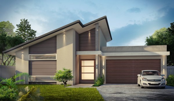 narrow lot 4 bedroom home design narrow house designs