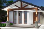 Ranch style narrow lot house plan