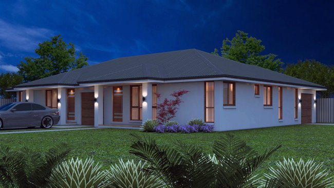 corner lot duplex designs