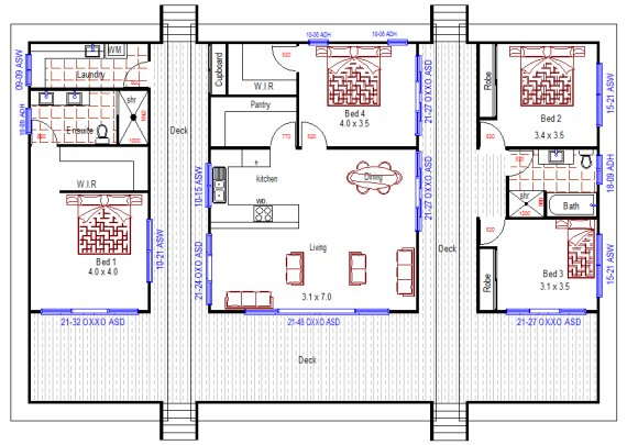 Acreage - Ranch Style  house plan
