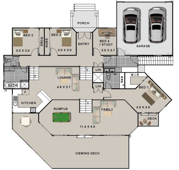australian sloping land house plans