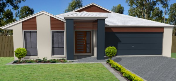 narrow lot 3 bedroom home design