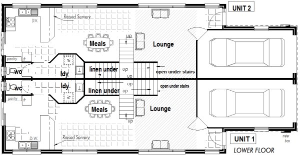 Narrow Lot 6 Bedroom Townhouse:297DU