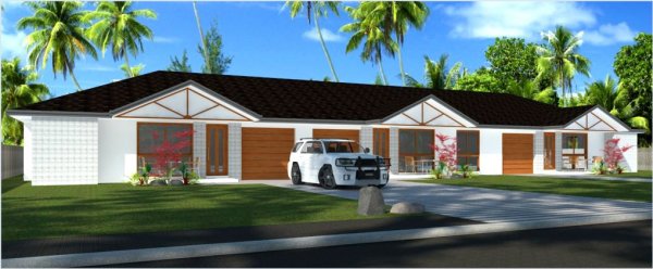 narrow lot 3 bedroom home design