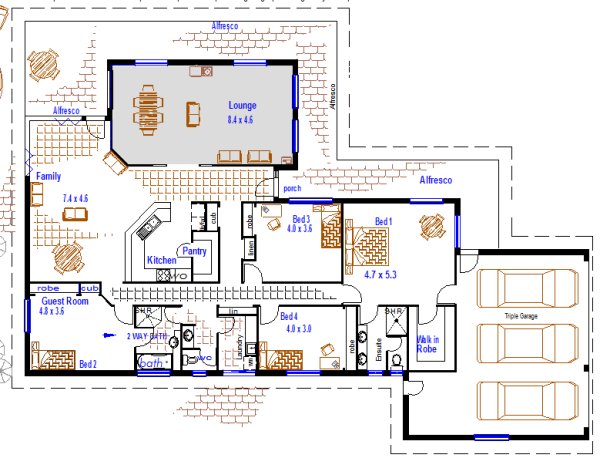 display homes